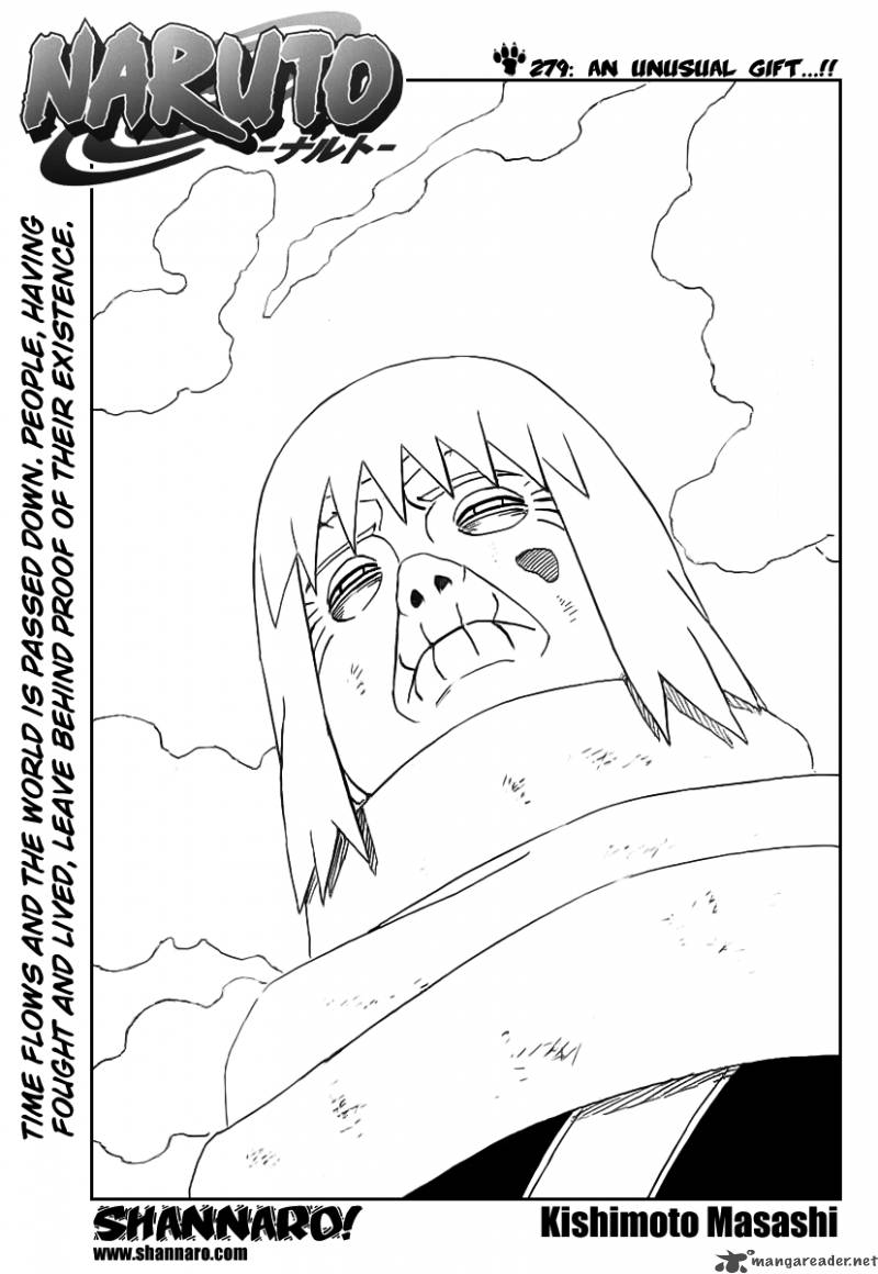 Naruto Chapter 279 - Page