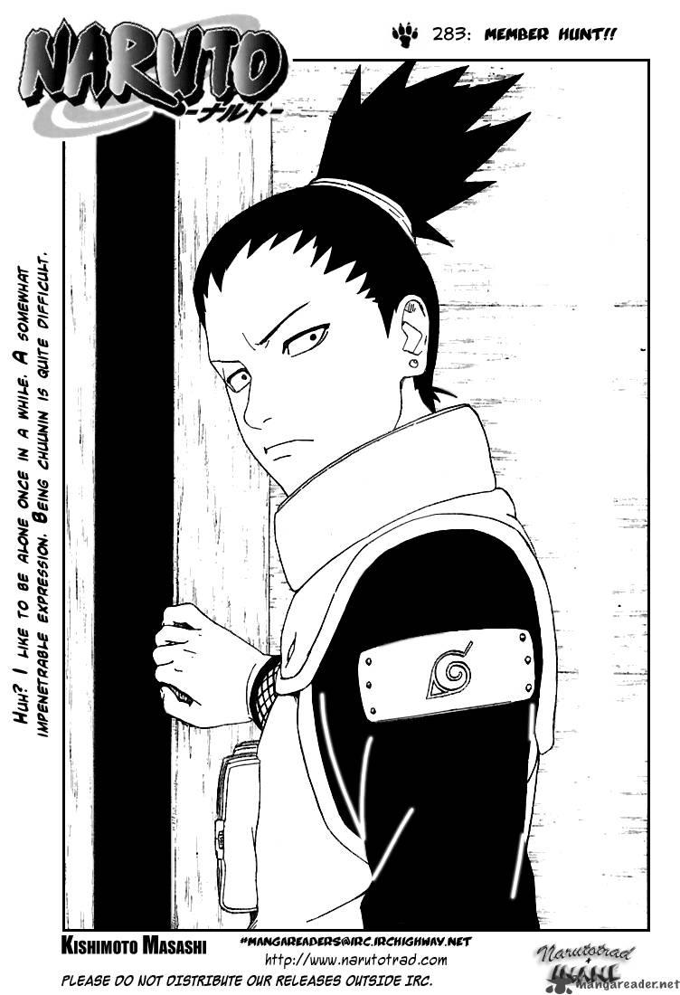 Naruto Chapter 283 - Page