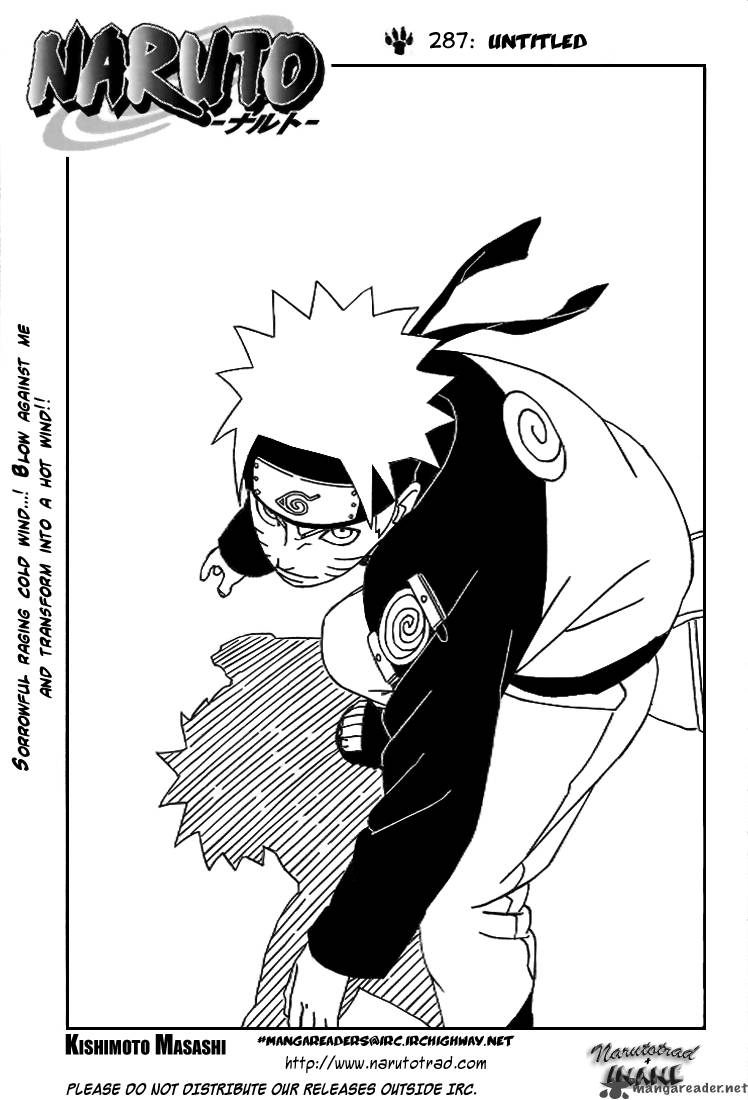 Naruto Chapter 287 - Page