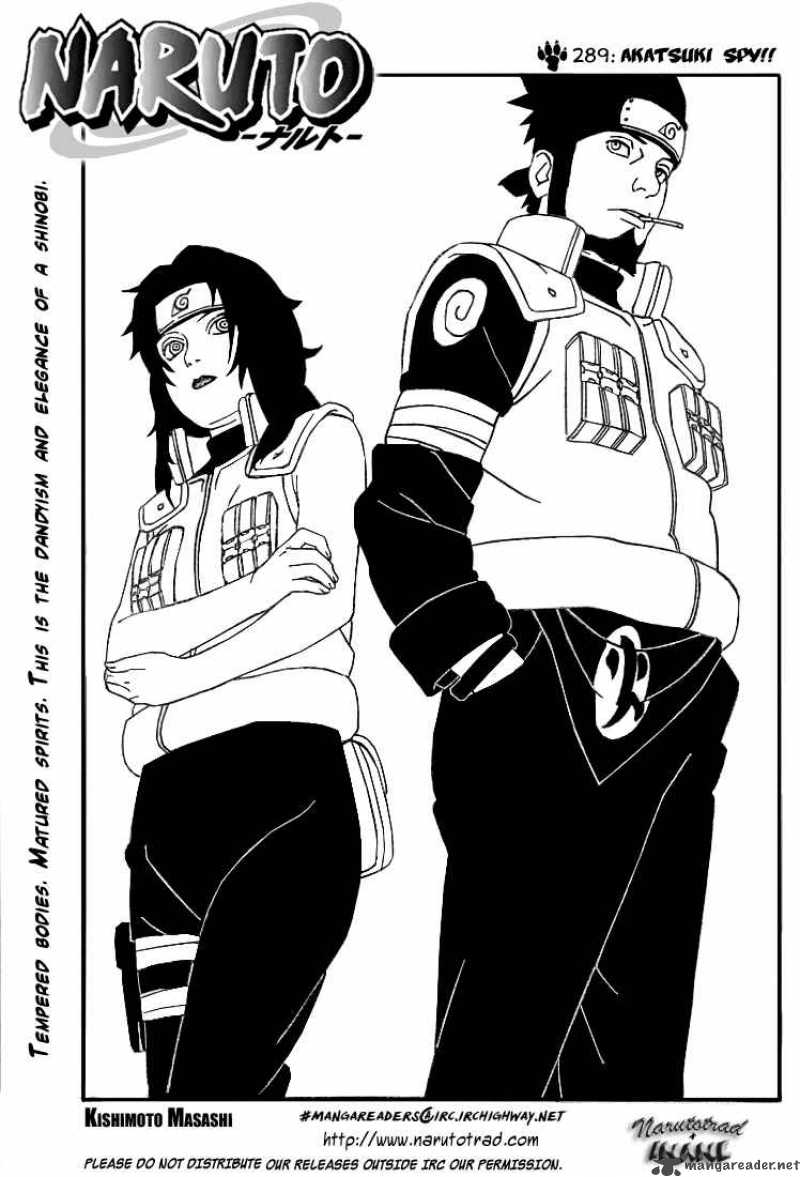 Naruto Chapter 289 - Page