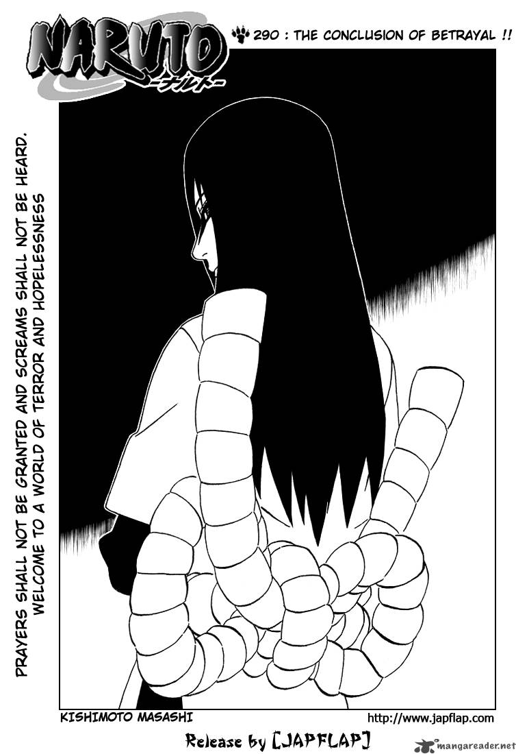 Naruto Chapter 290 - Page