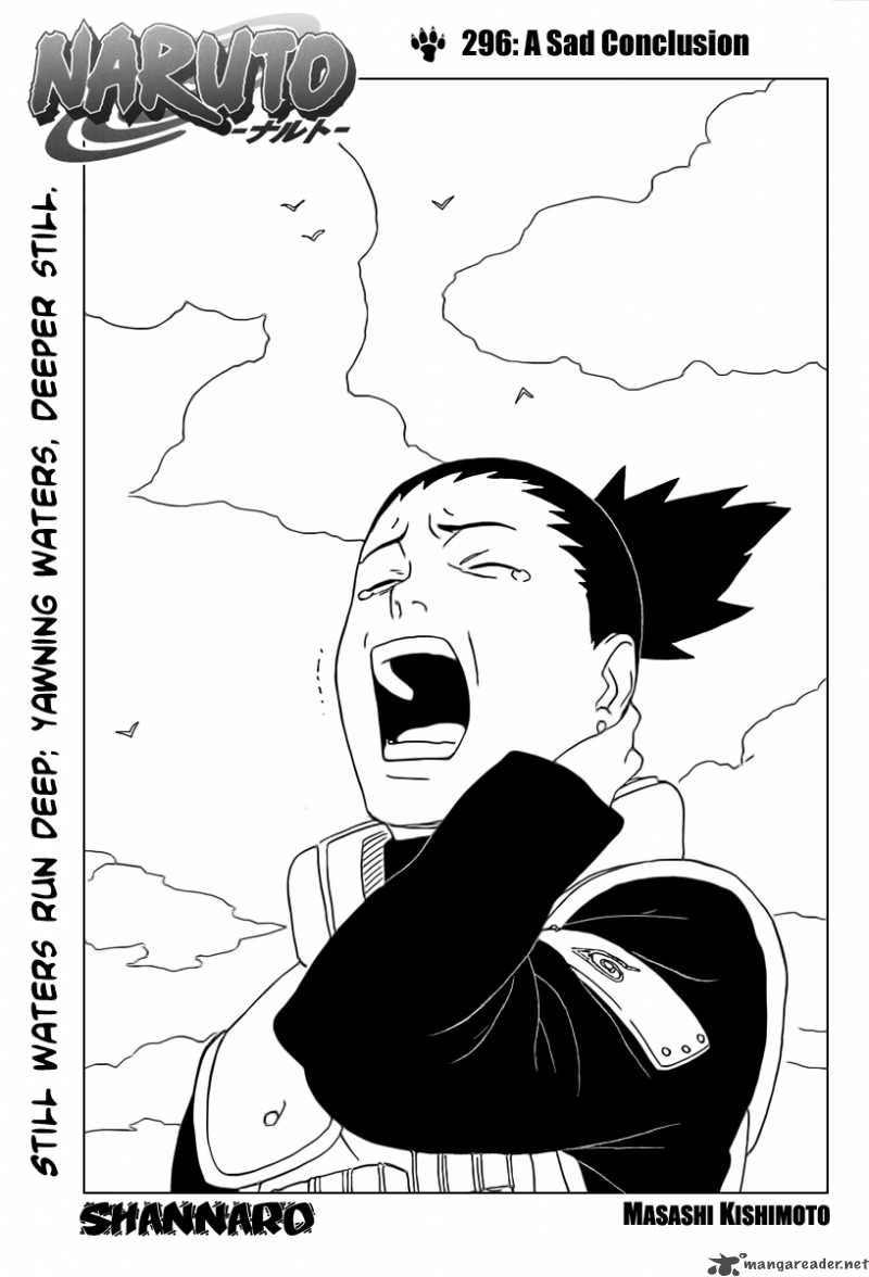 Naruto Chapter 296 - Page