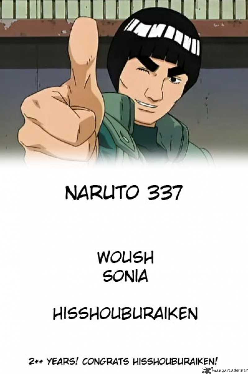 Naruto Chapter 337 - Page