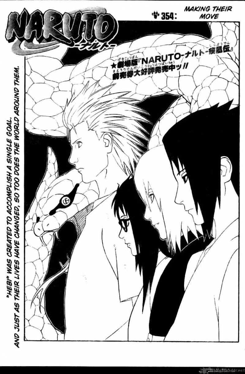 Naruto Chapter 354 - Page