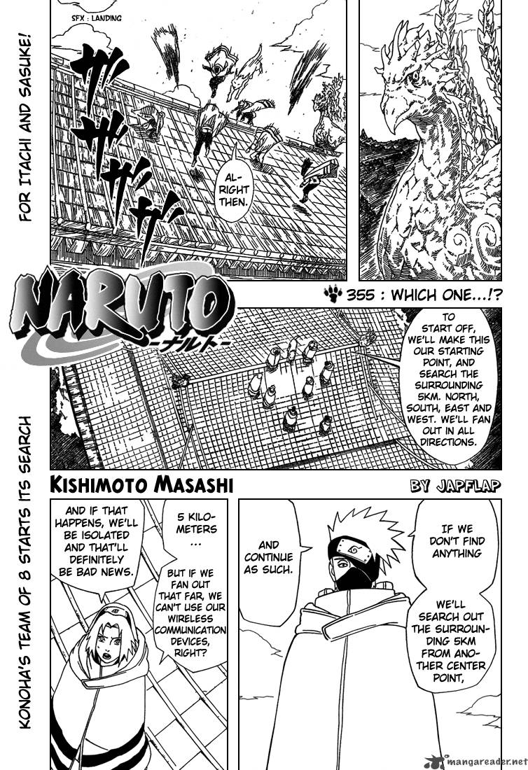 Naruto Chapter 355 - Page