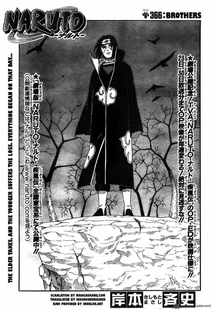Naruto Chapter 366 - Page