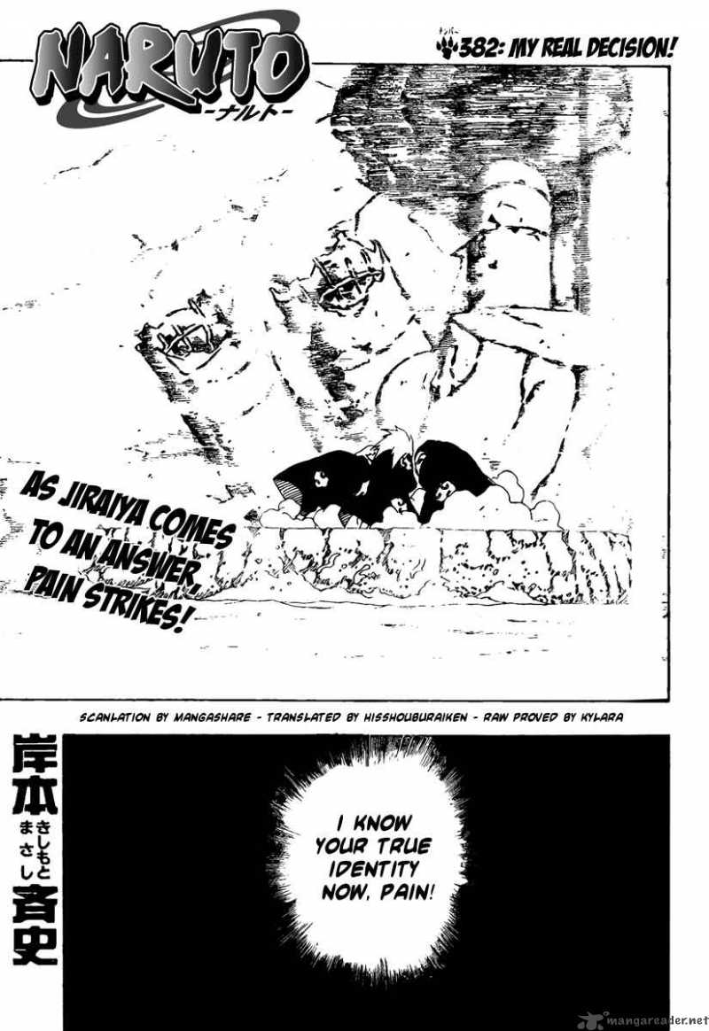 Naruto Chapter 382 - Page