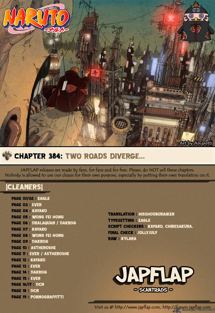 Naruto Chapter 384 - Page