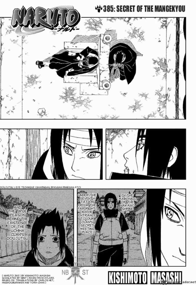 Naruto Chapter 385 - Page