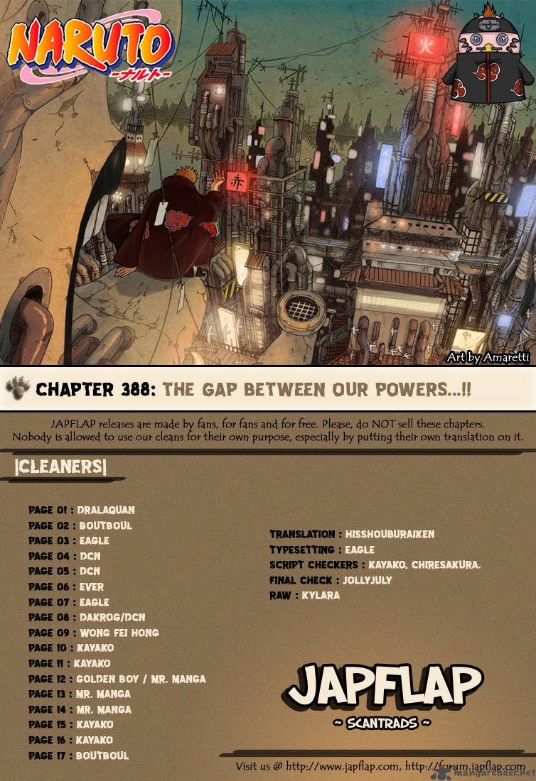 Naruto Chapter 388 - Page