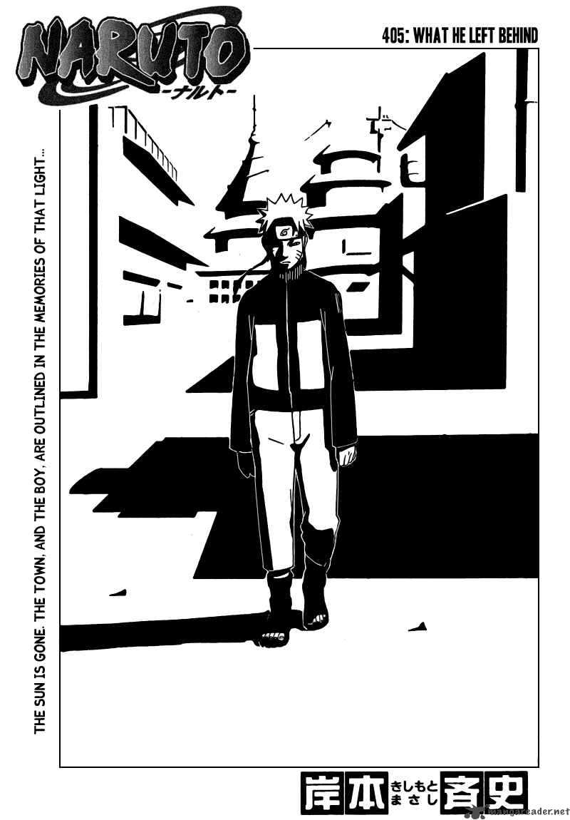 Naruto Chapter 405 - Page