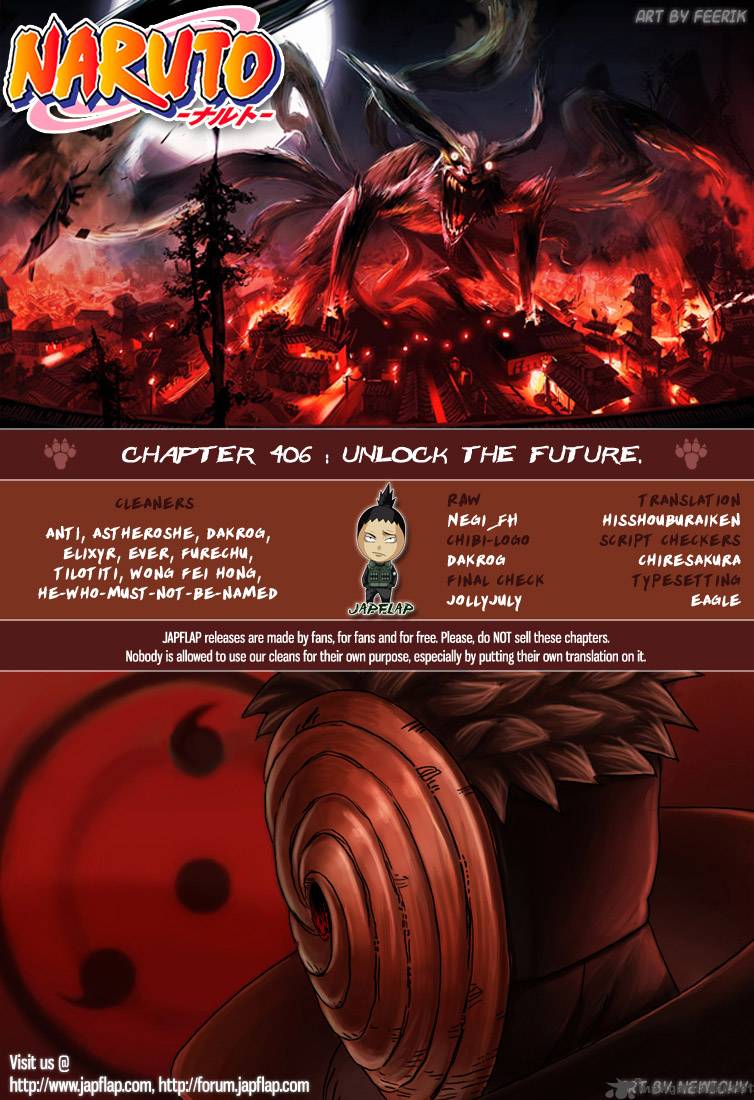 Naruto Chapter 406 - Page