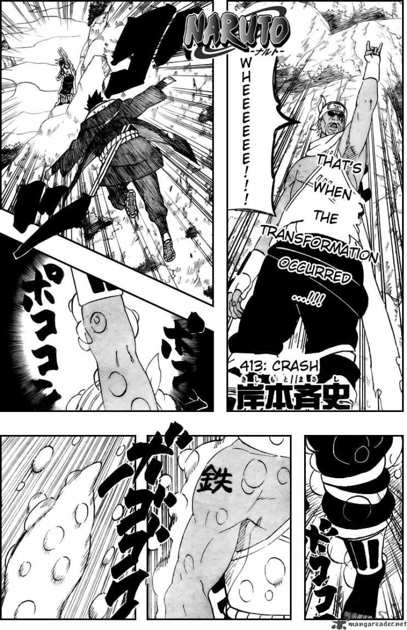 Naruto Chapter 413 - Page