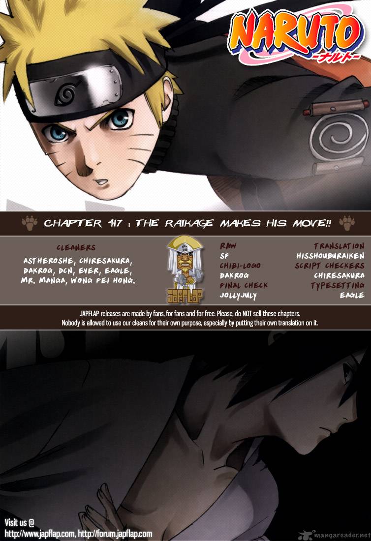 Naruto Chapter 417 - Page