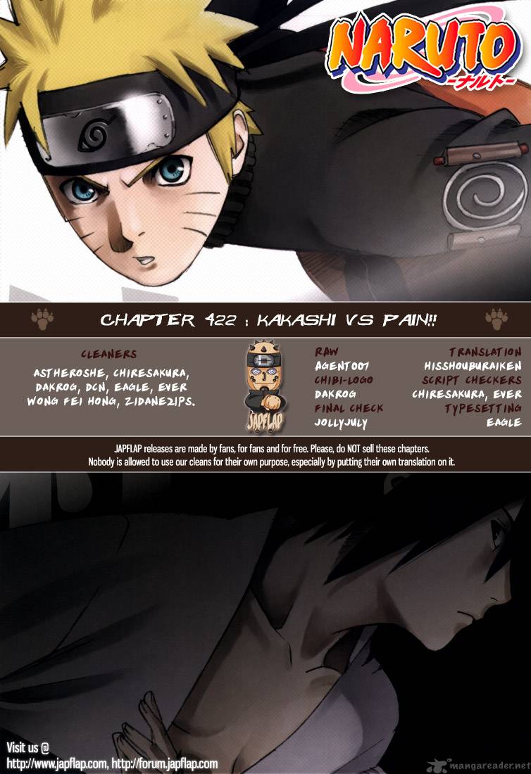 Naruto Chapter 422 - Page