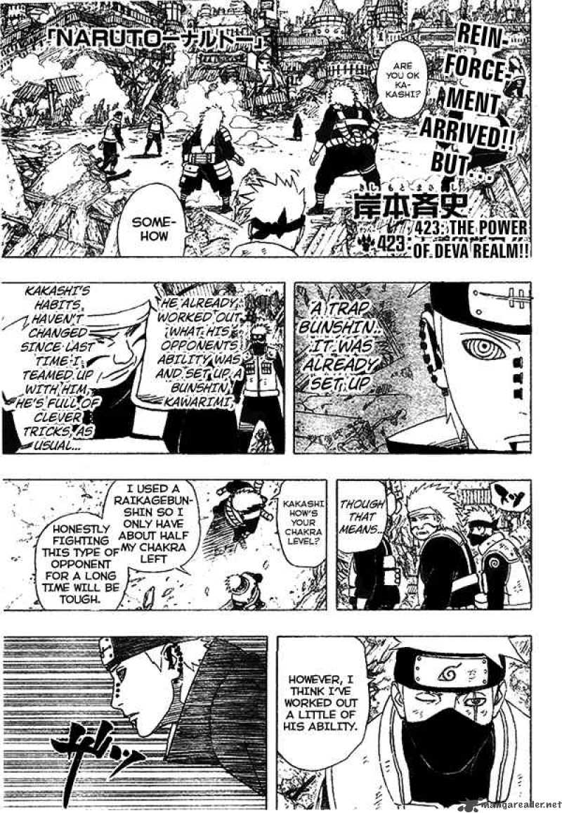 Naruto Chapter 423 - Page