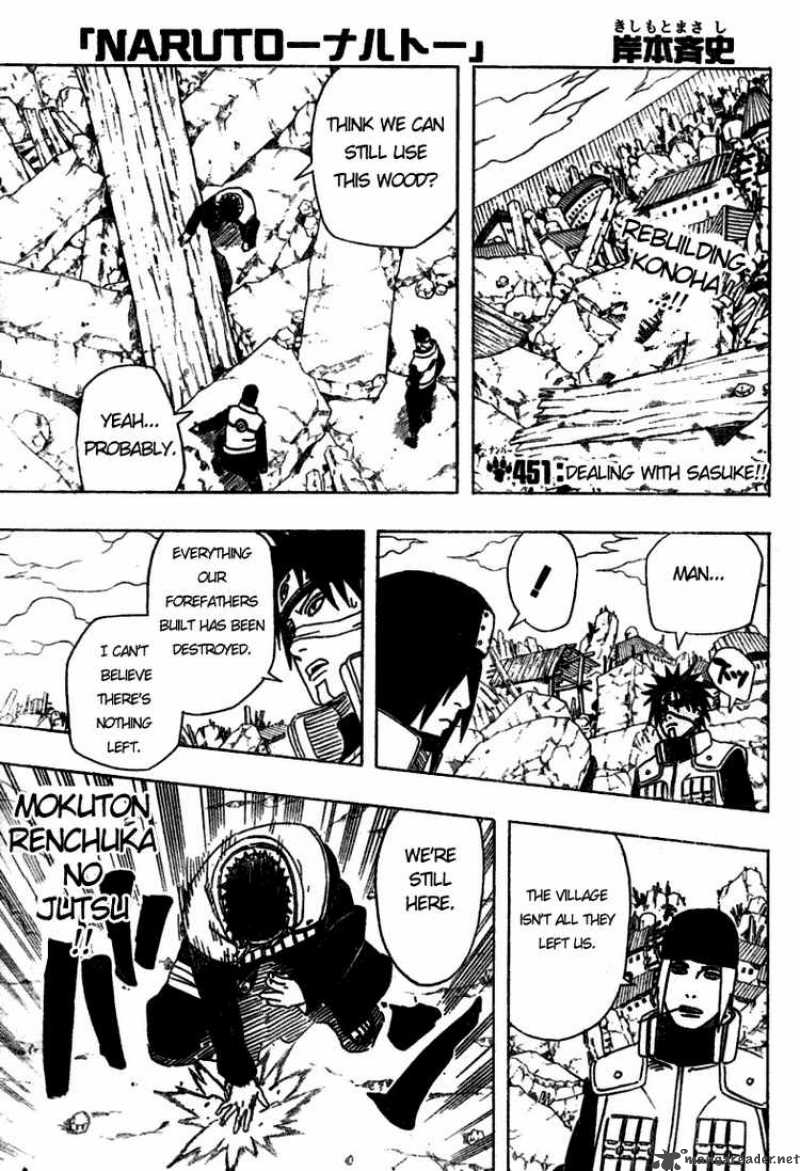 Naruto Chapter 451 - Page