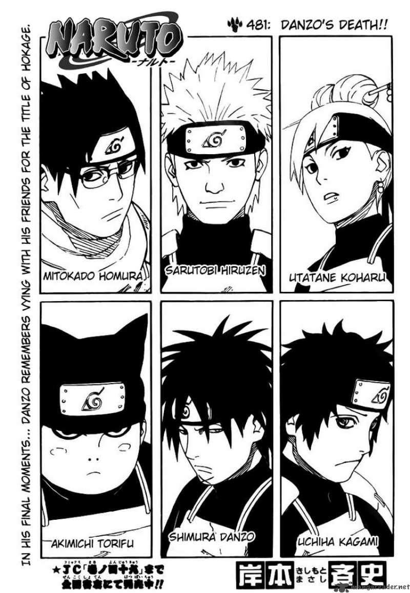 Naruto Chapter 481 - Page