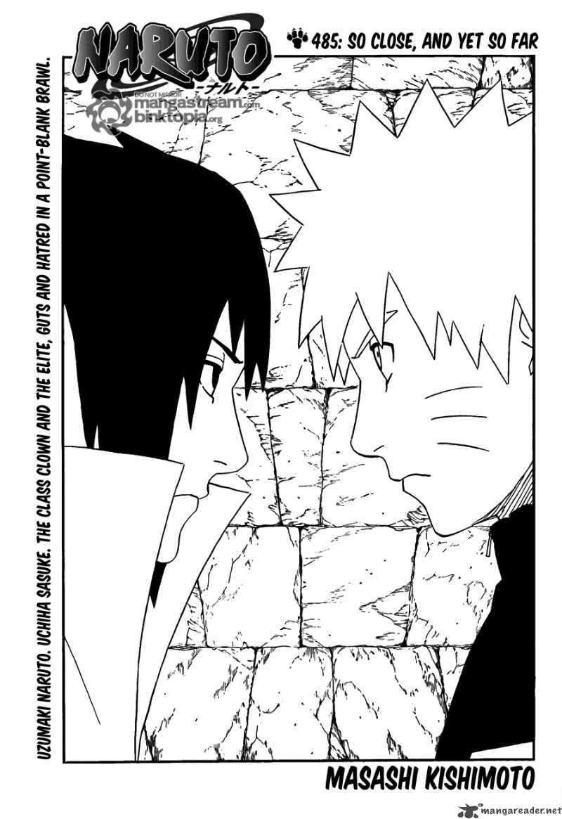Naruto Chapter 485 - Page
