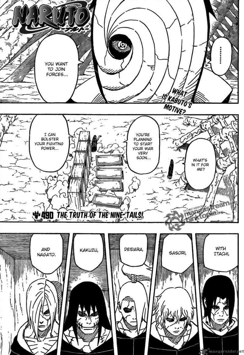 Naruto Chapter 490 - Page