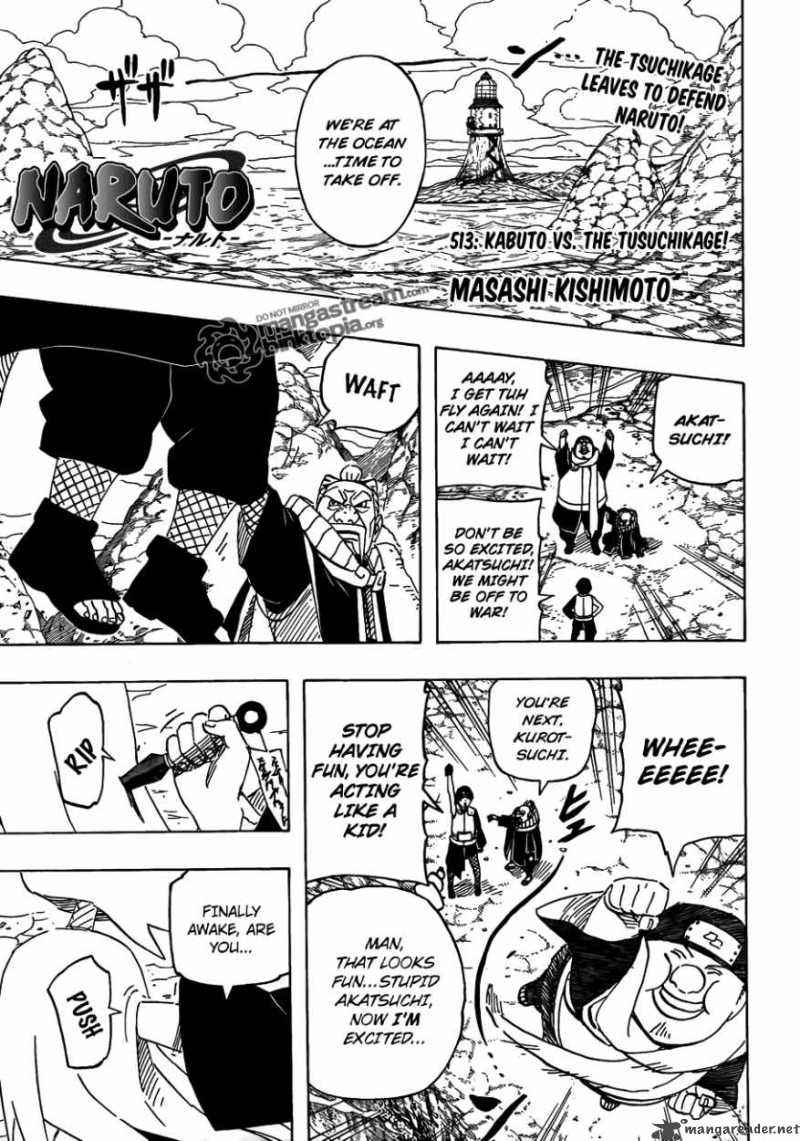 Naruto Chapter 513 - Page