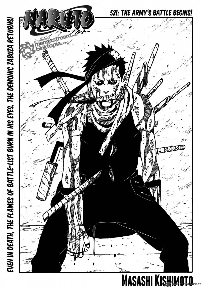 Naruto Chapter 521 - Page