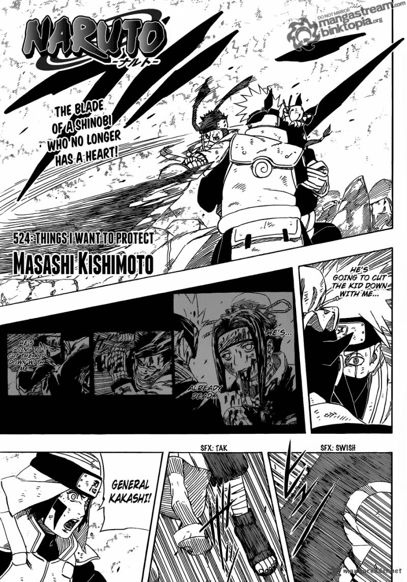 Naruto Chapter 524 - Page