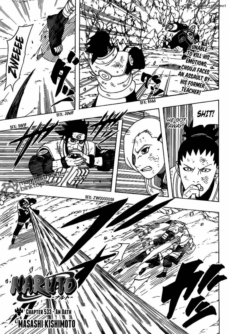 Naruto Chapter 533 - Page