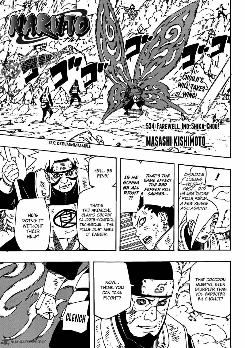 Naruto Chapter 534 - Page