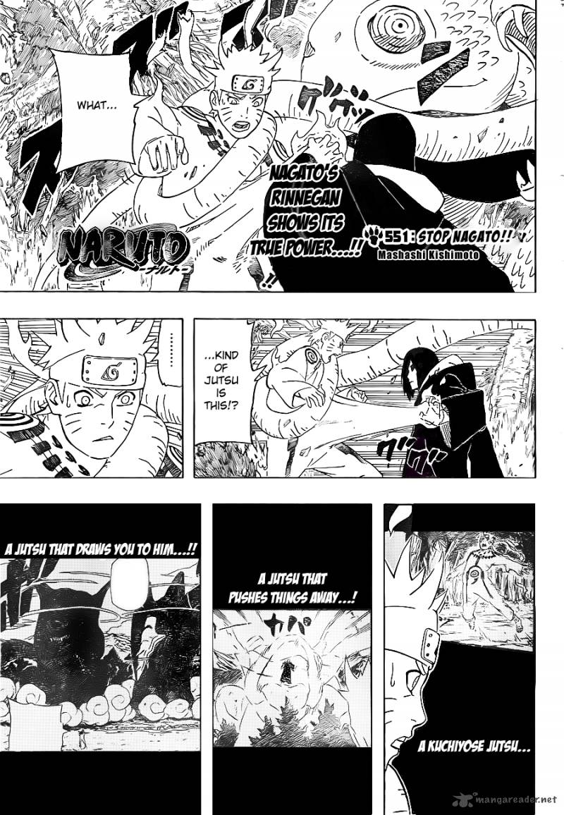Naruto Chapter 551 - Page