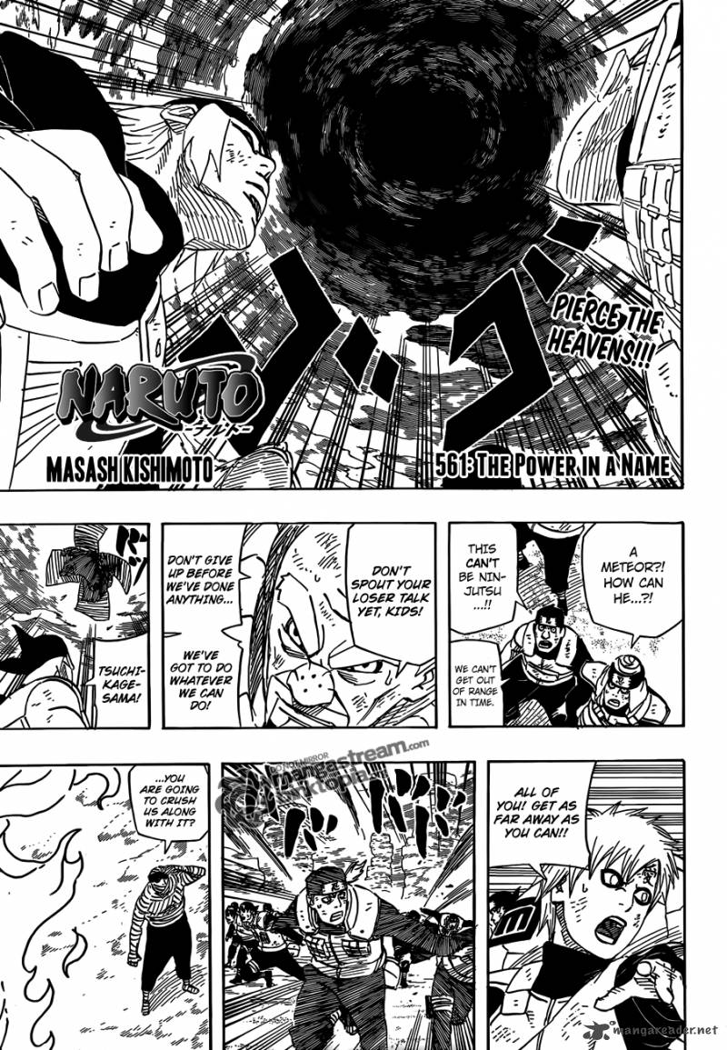 Naruto Chapter 561 - Page