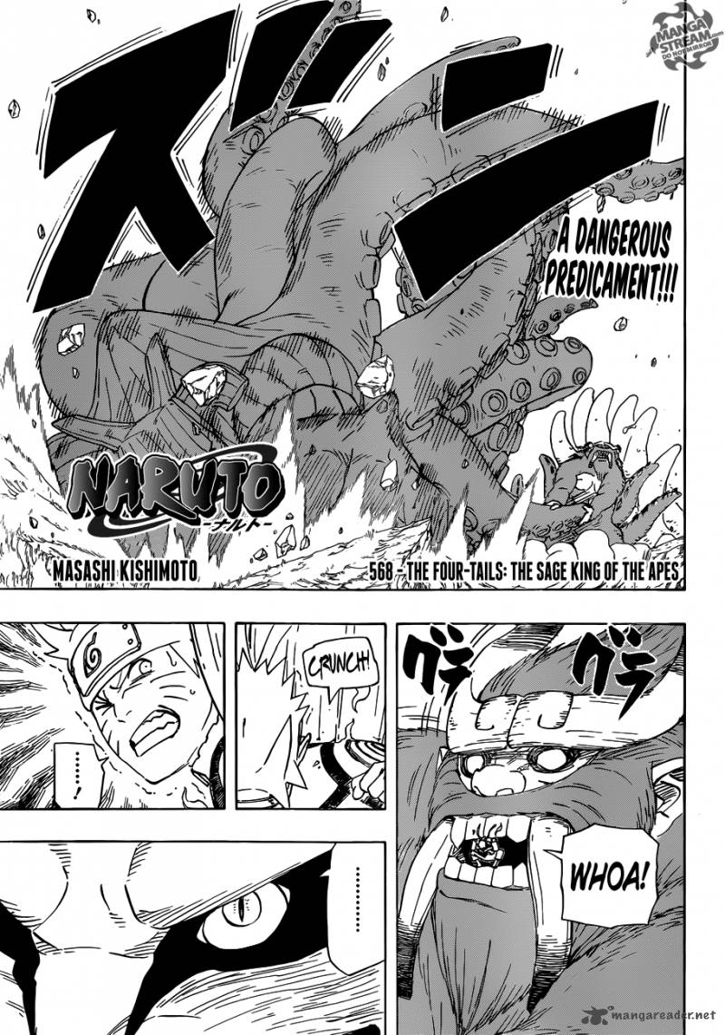 Naruto Chapter 568 - Page