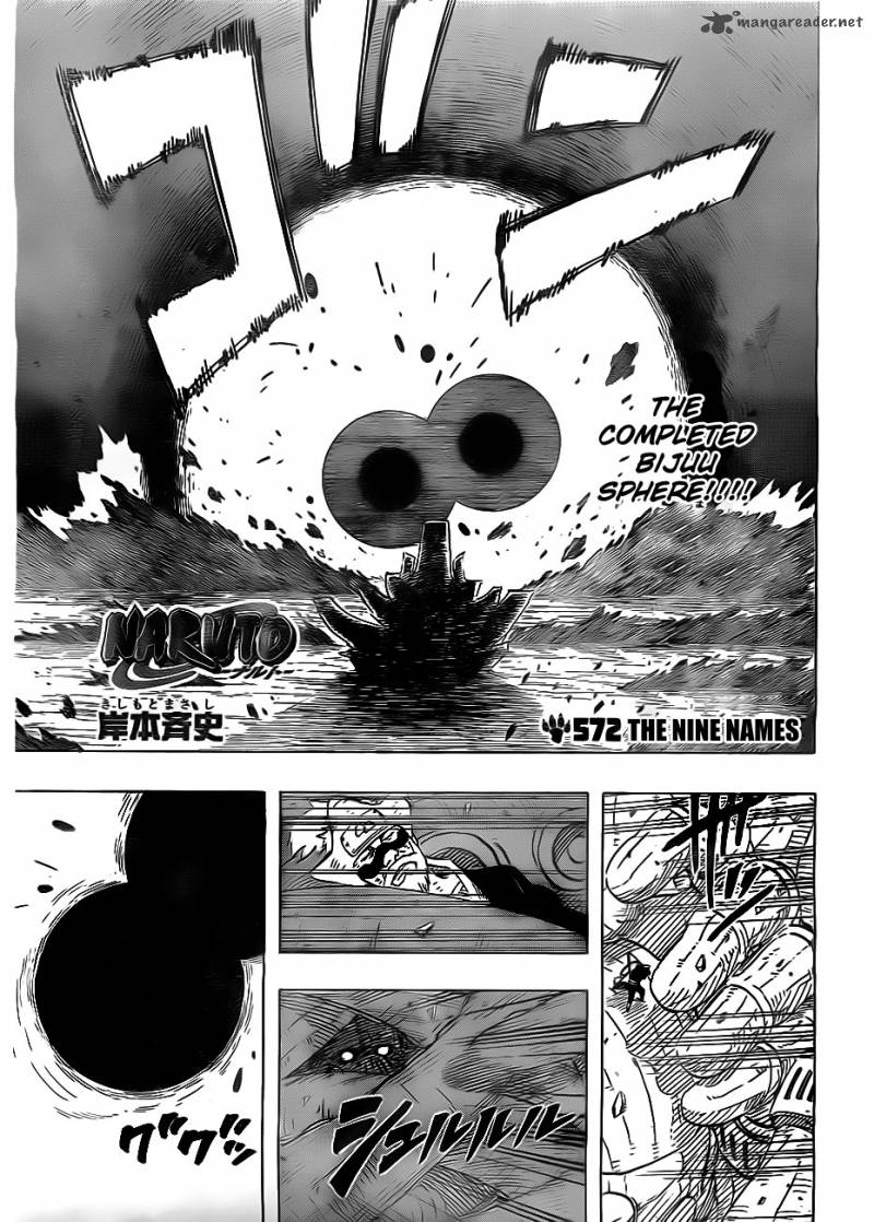 Naruto Chapter 572 - Page
