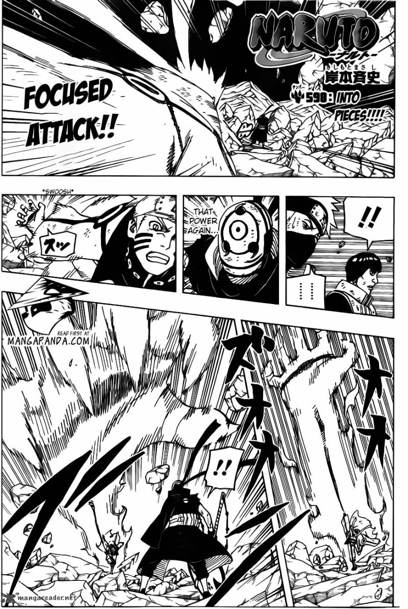 Naruto Chapter 598 - Page