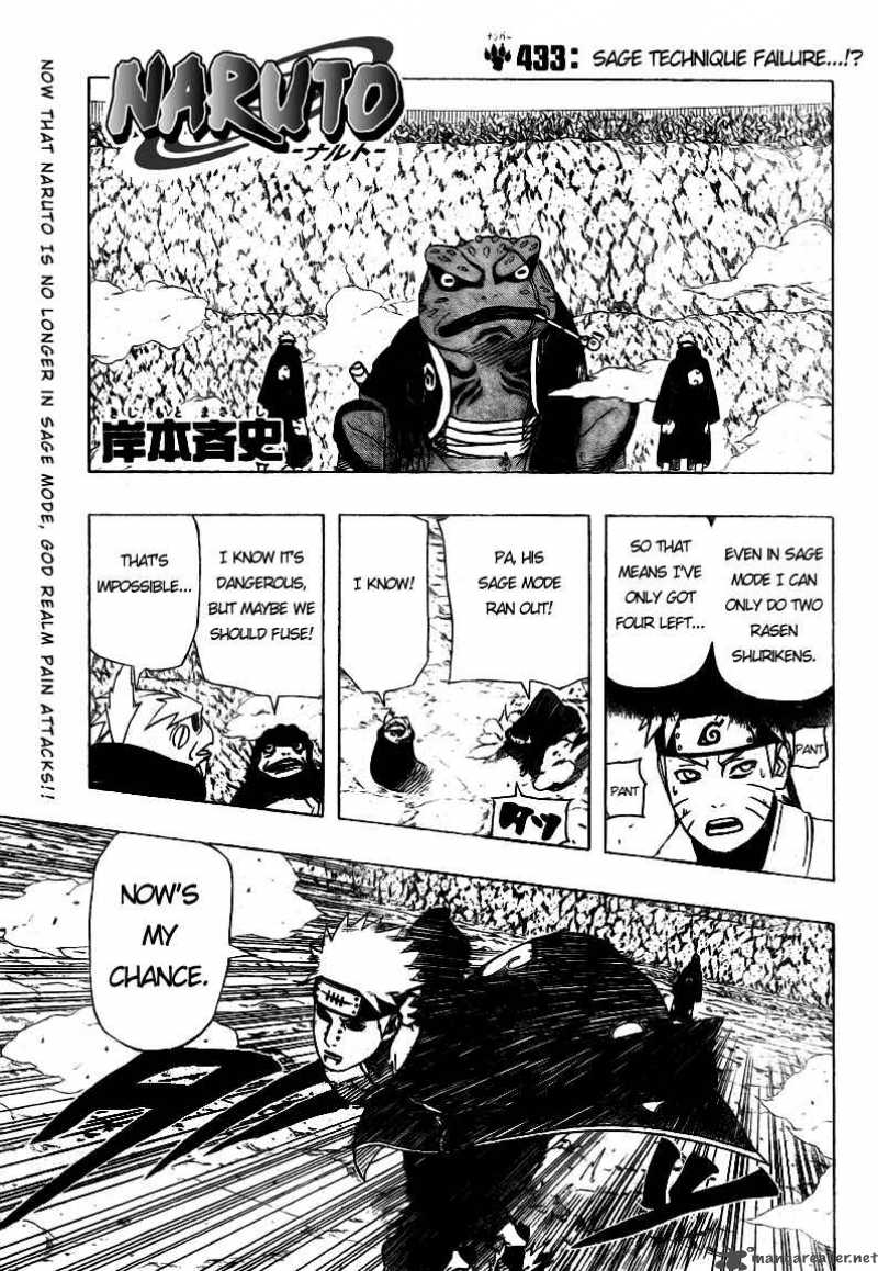Naruto Chapter 433 - Page