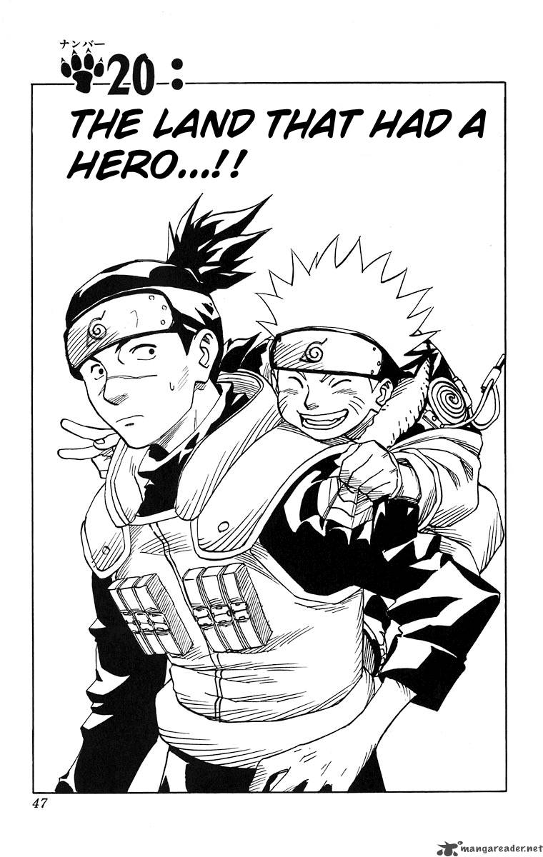 Naruto Chapter 20 - Page