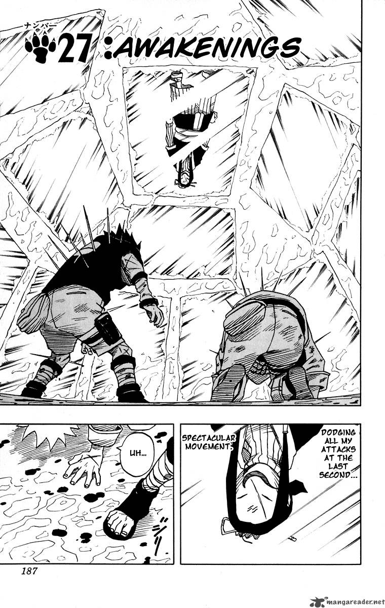 Naruto Chapter 27 - Page