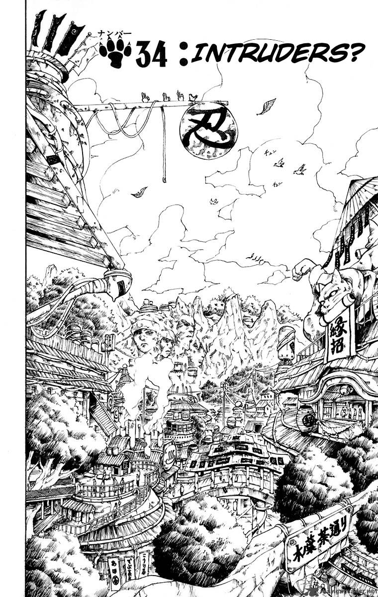 Naruto Chapter 34 - Page