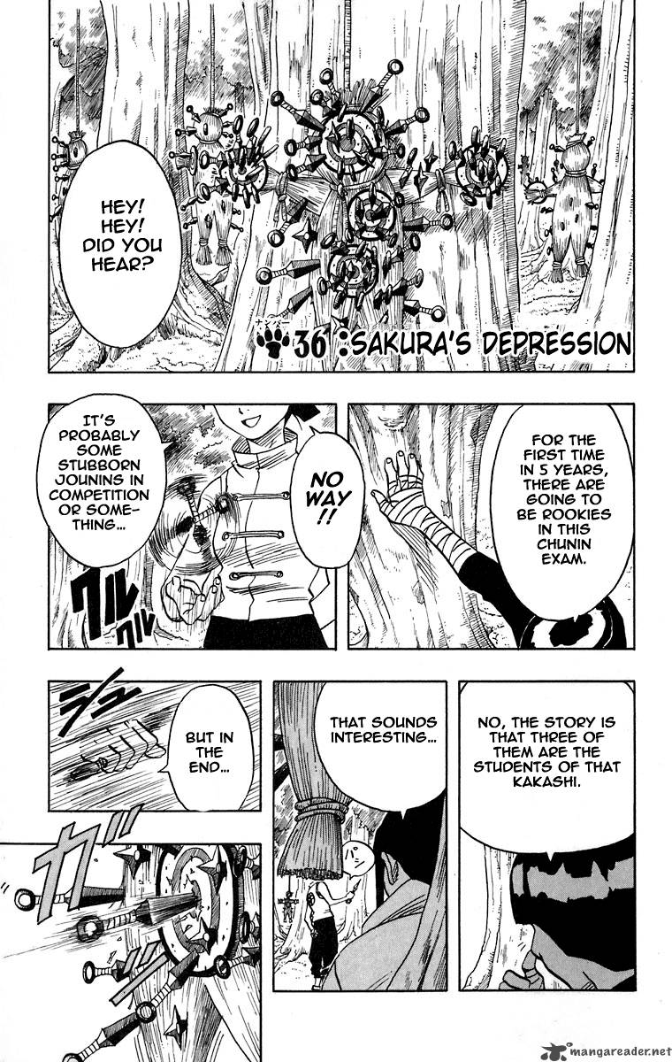 Naruto Chapter 36 - Page