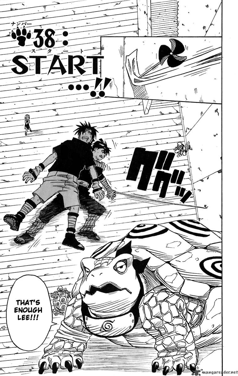 Naruto Chapter 38 - Page