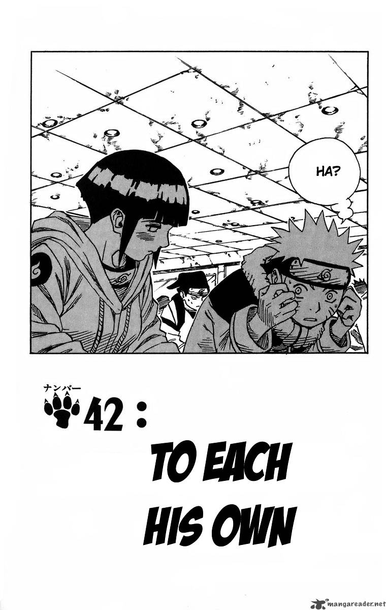 Naruto Chapter 42 - Page