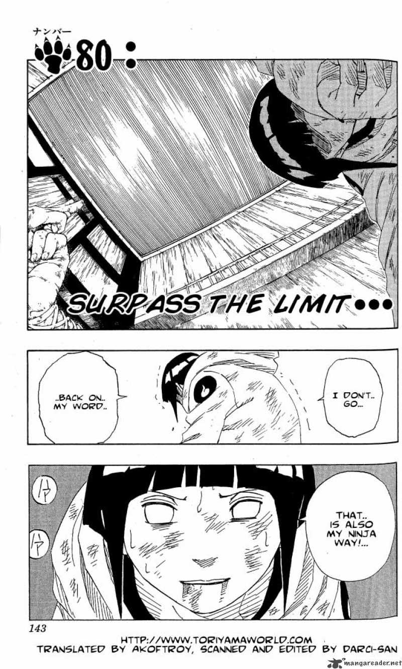 Naruto Chapter 80 - Page
