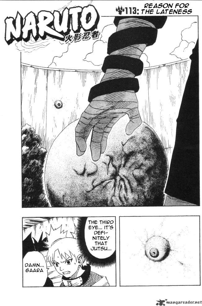 Naruto Chapter 113 - Page