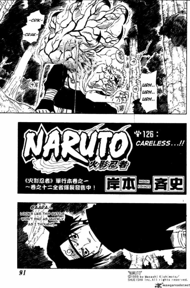 Naruto Chapter 126 - Page