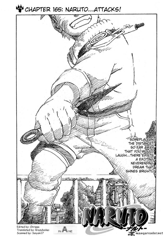 Naruto Chapter 165 - Page