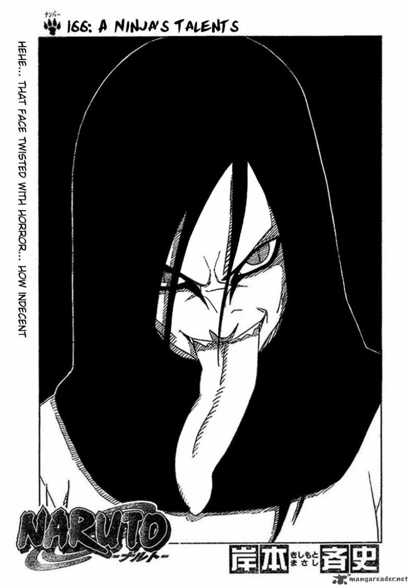 Naruto Chapter 166 - Page