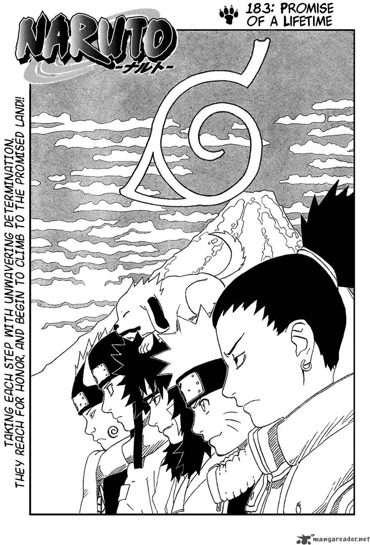 Naruto Chapter 183 - Page