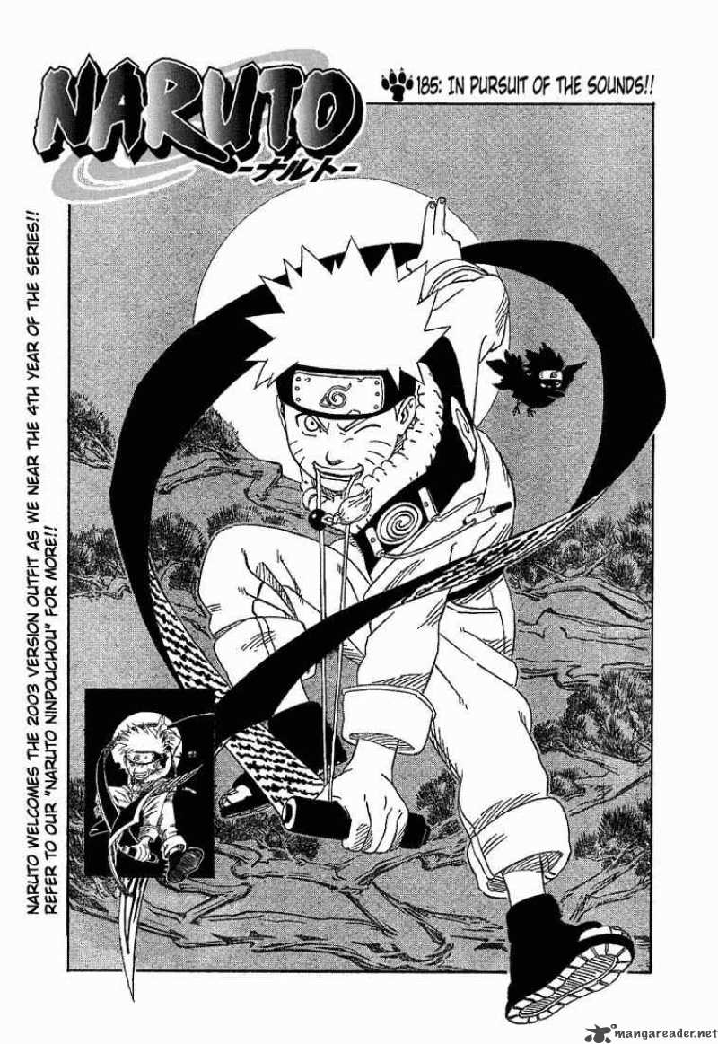 Naruto Chapter 185 - Page