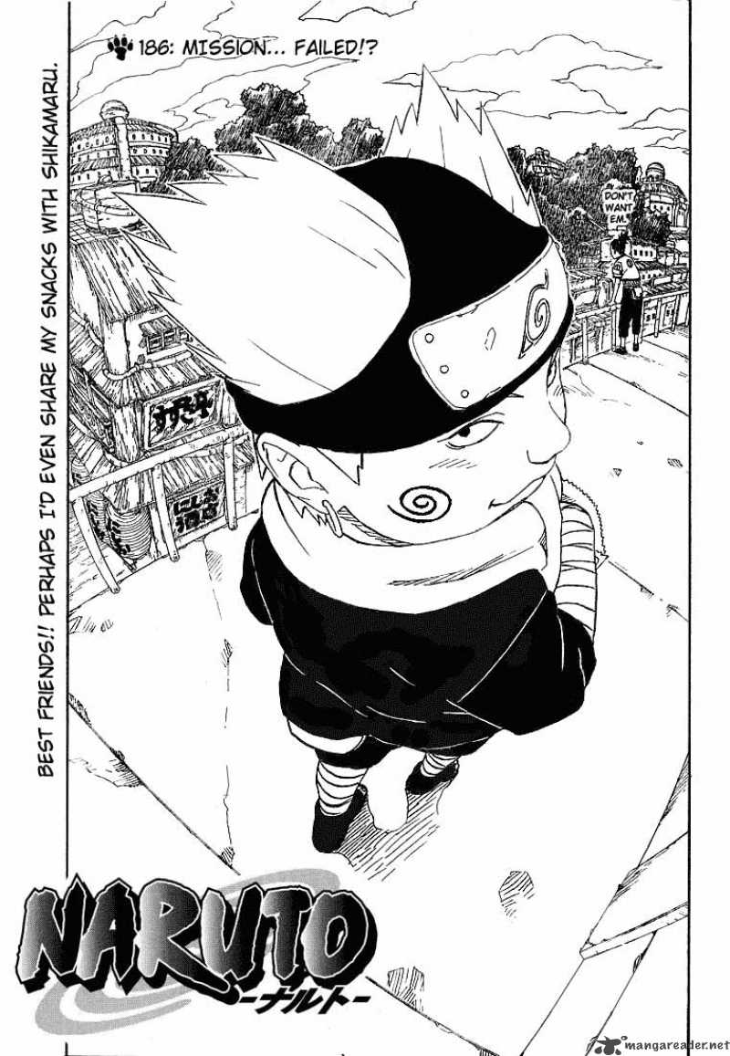 Naruto Chapter 186 - Page