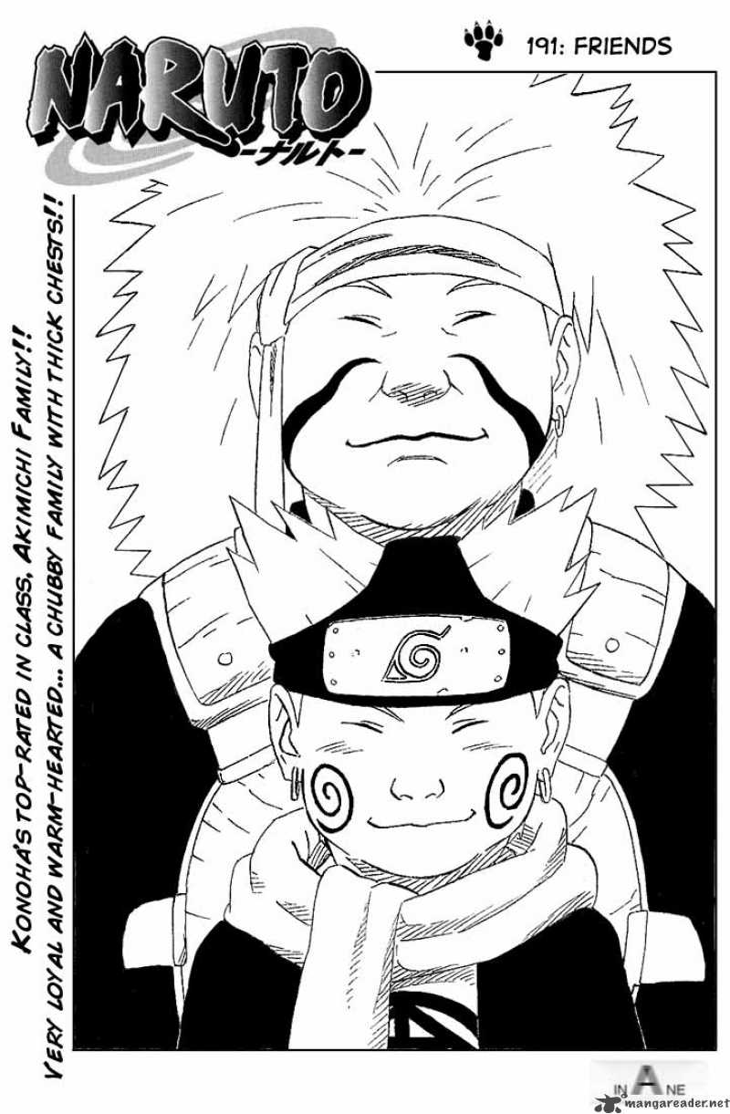 Naruto Chapter 191 - Page